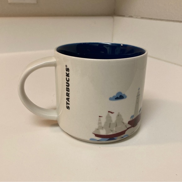 Starbucks 2014 Boston Coffee Mug 14 oz You Are Here - Picture 3 of 5